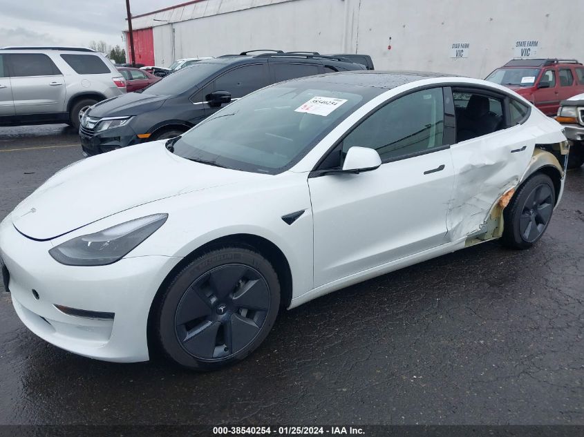 2023 TESLA MODEL 3 REAR-WHEEL DRIVE - 5YJ3E1EA4PF562887