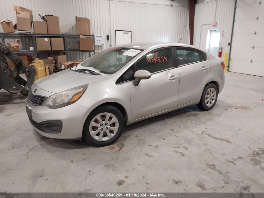 2013 KIA RIO LX - KNADM4A37D6122635