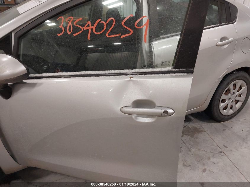 2013 KIA RIO LX - KNADM4A37D6122635