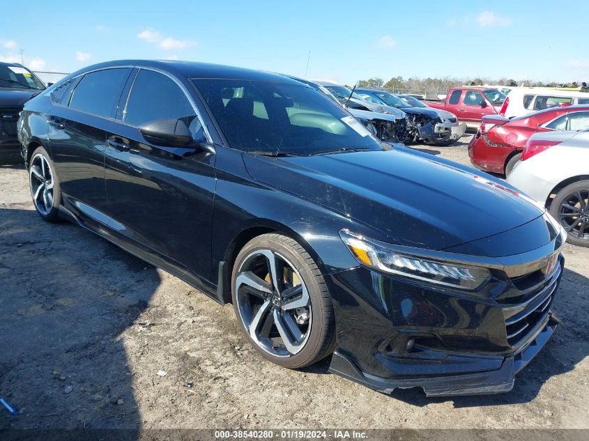 2022 HONDA ACCORD SPORT 2.0T - 1HGCV2F31NA008249