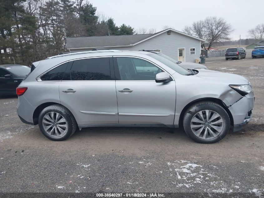 2015 ACURA MDX TECHNOLOGY PACKAGE - 5FRYD4H45FB005208