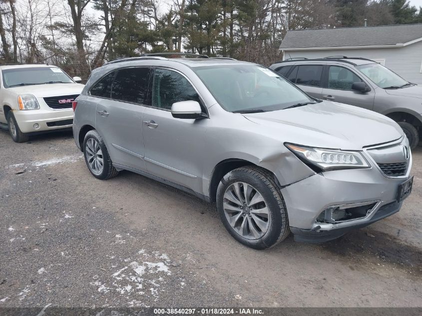 2015 ACURA MDX TECHNOLOGY PACKAGE - 5FRYD4H45FB005208