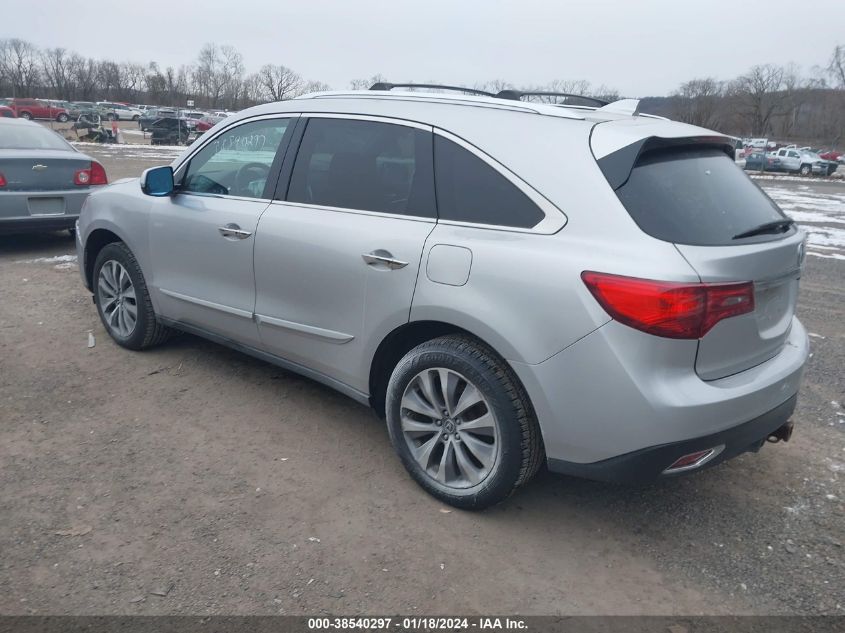 2015 ACURA MDX TECHNOLOGY PACKAGE - 5FRYD4H45FB005208