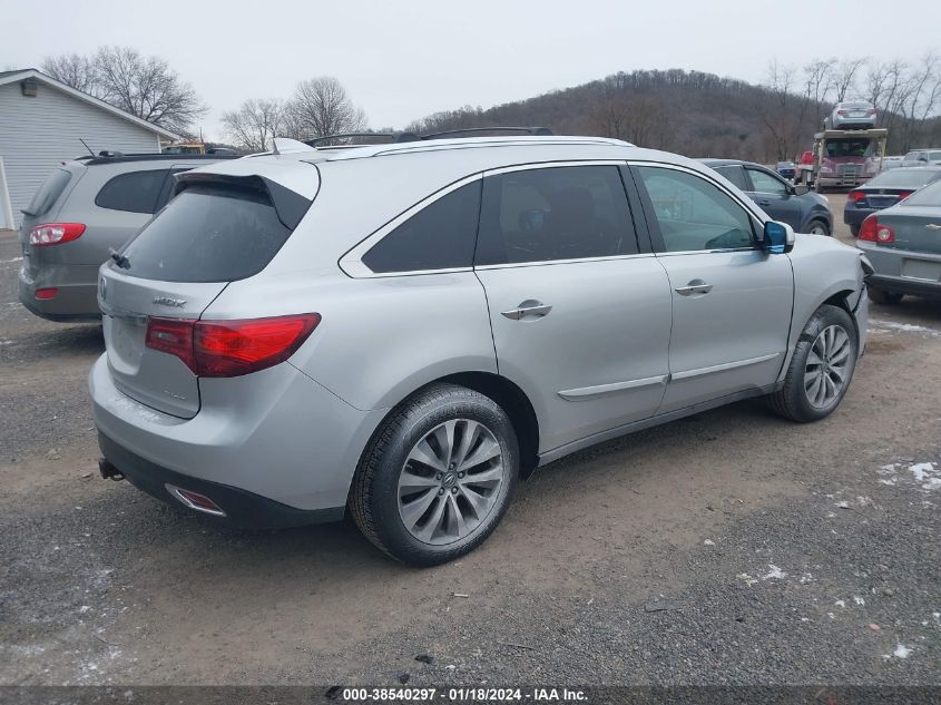 2015 ACURA MDX TECHNOLOGY PACKAGE - 5FRYD4H45FB005208