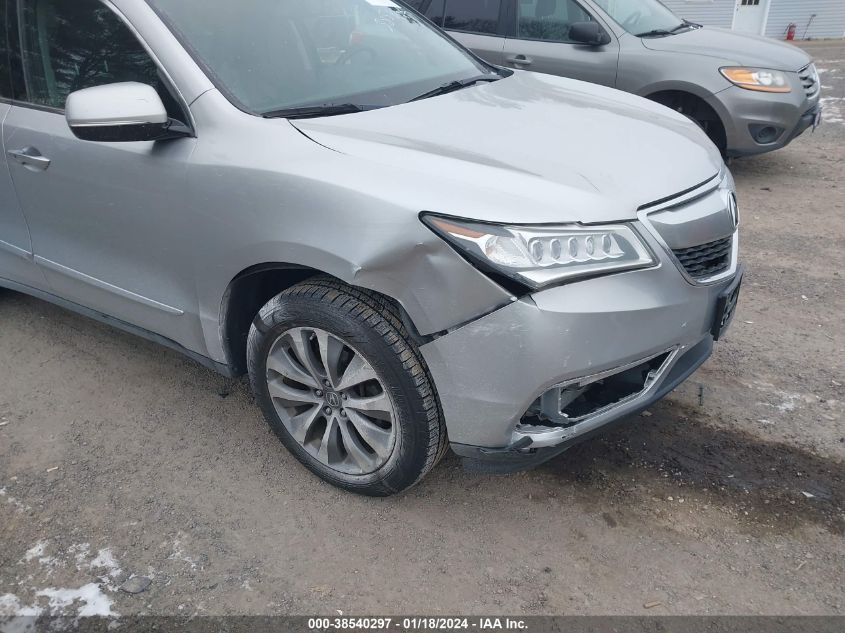 2015 ACURA MDX TECHNOLOGY PACKAGE - 5FRYD4H45FB005208
