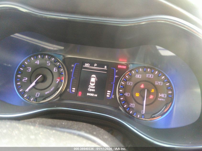 2016 CHRYSLER 200 S - 1C3CCCDG1GN153680