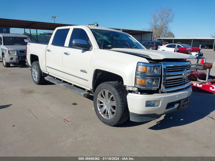 2014 CHEVROLET SILVERADO 1500 HIGH COUNTRY - 3GCUKTEC4EG411596