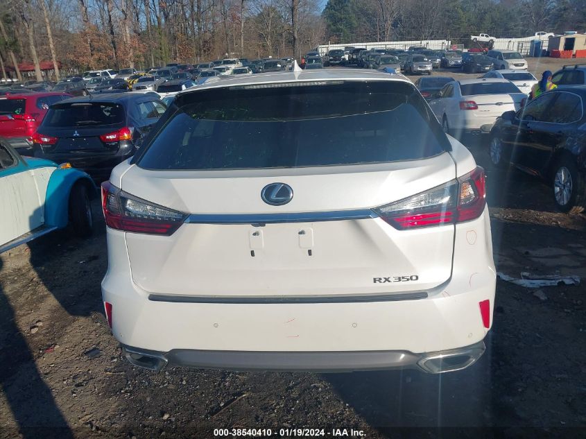 2016 LEXUS RX 350 - 2T2ZZMCA7GC016619