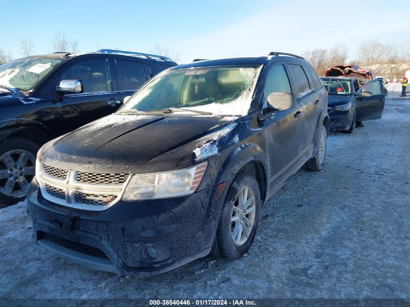 2017 DODGE JOURNEY SXT - 3C4PDCBG3HT518486