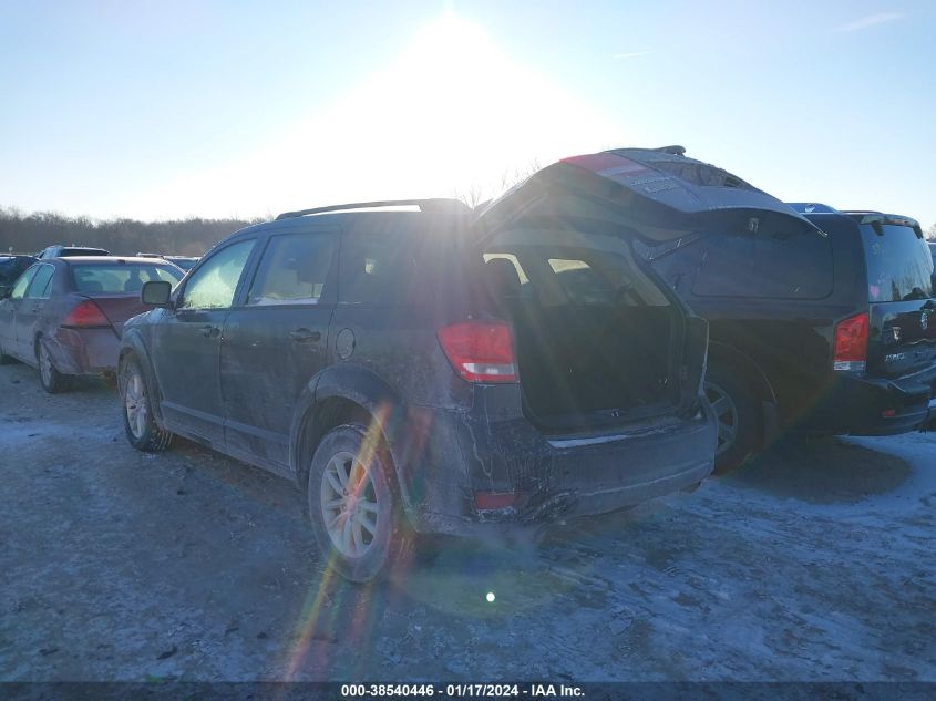 2017 DODGE JOURNEY SXT - 3C4PDCBG3HT518486