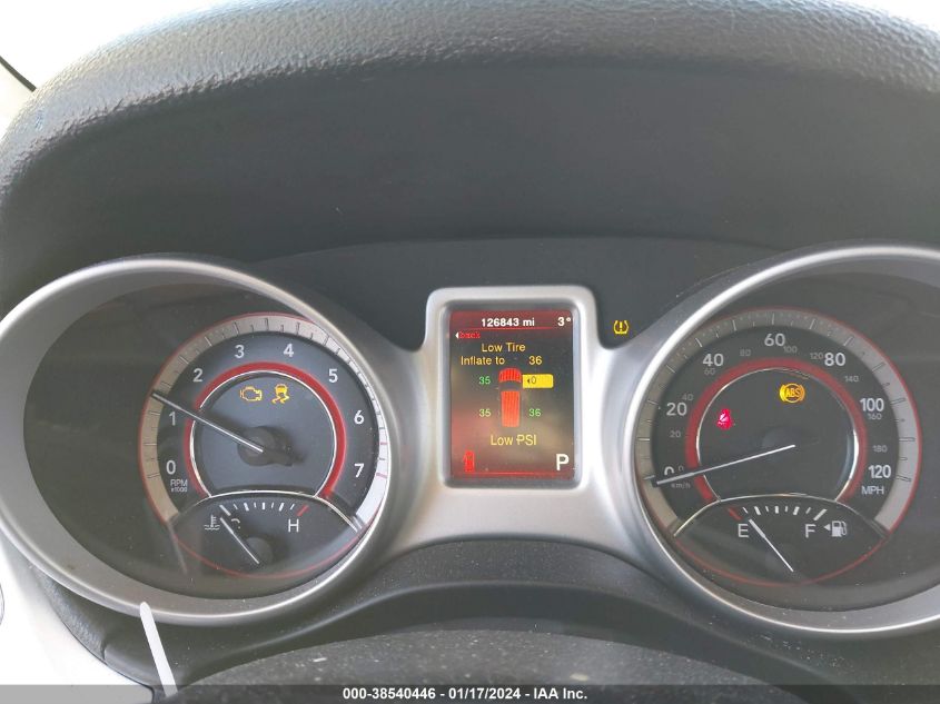 2017 DODGE JOURNEY SXT - 3C4PDCBG3HT518486