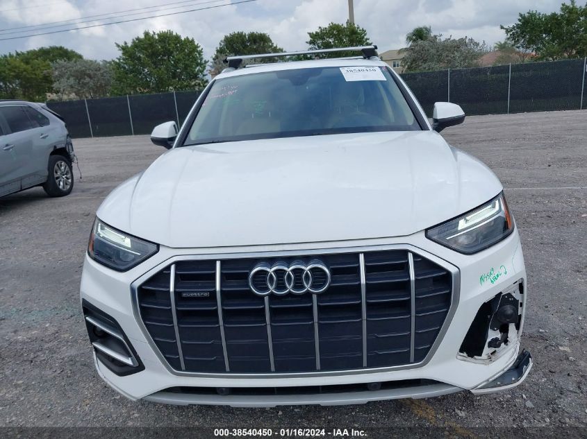 2021 AUDI Q5 PREMIUM 45 TFSI QUATTRO S TRONIC - WA1AAAFY2M2059141