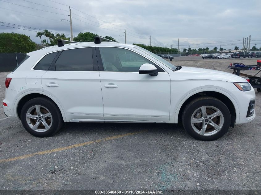 2021 AUDI Q5 PREMIUM 45 TFSI QUATTRO S TRONIC - WA1AAAFY2M2059141