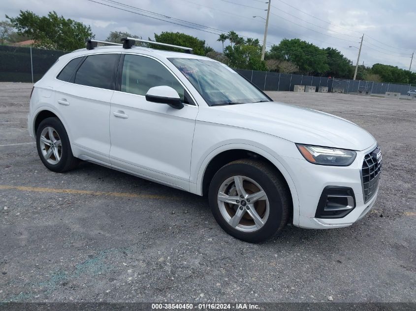2021 AUDI Q5 PREMIUM 45 TFSI QUATTRO S TRONIC - WA1AAAFY2M2059141
