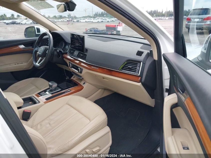 2021 AUDI Q5 PREMIUM 45 TFSI QUATTRO S TRONIC - WA1AAAFY2M2059141