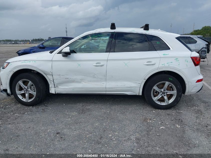 2021 AUDI Q5 PREMIUM 45 TFSI QUATTRO S TRONIC - WA1AAAFY2M2059141