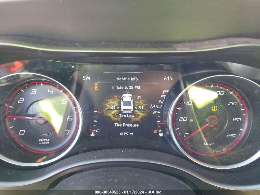 2019 DODGE CHARGER SXT RWD - 2C3CDXBG5KH717601