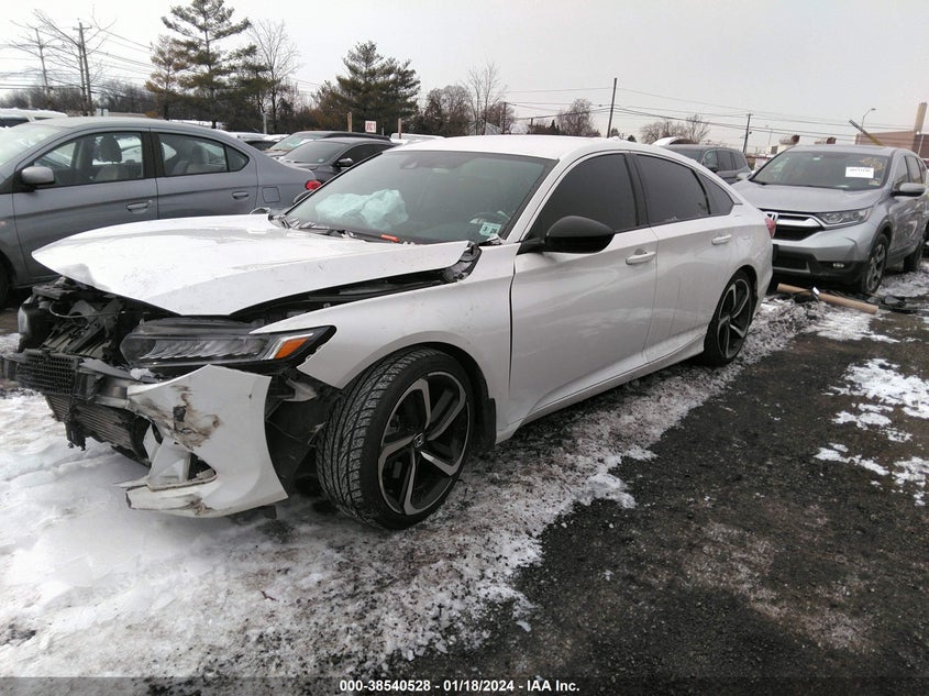 VIN 1HGCV1F49MA000854 2021 HONDA ACCORD SPORT SE