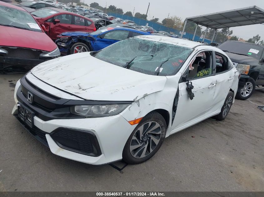 2017 HONDA CIVIC LX - SHHFK7H37HU419602