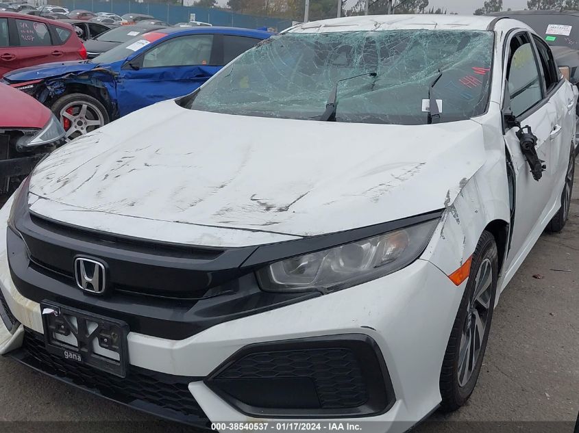 2017 HONDA CIVIC LX - SHHFK7H37HU419602