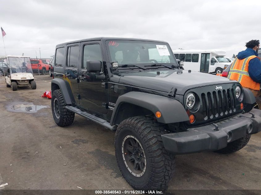 2013 JEEP WRANGLER UNLIMITED SPORT - 1C4HJWDG3DL542059