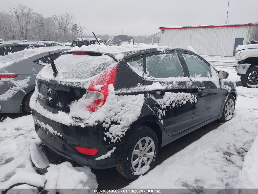 2014 HYUNDAI ACCENT GS - KMHCT5AE9EU188833