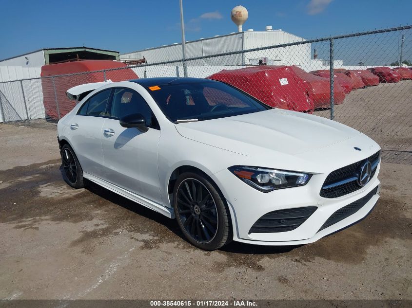 2023 MERCEDES-BENZ CLA 250 COUPE - W1K5J4GB1PN393351