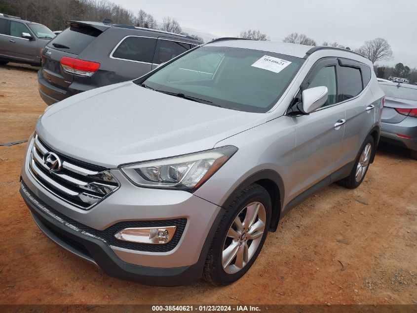 2014 HYUNDAI SANTA FE SPORT 2.0L TURBO - 5XYZUDLA2EG173463