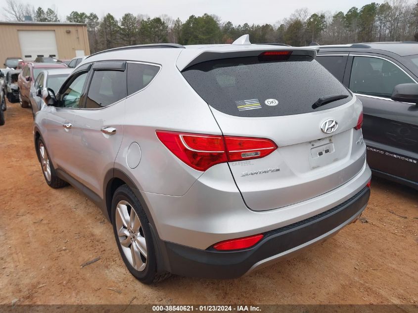 2014 HYUNDAI SANTA FE SPORT 2.0L TURBO - 5XYZUDLA2EG173463