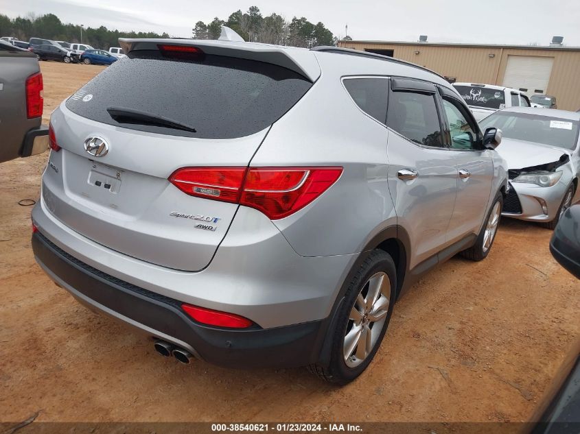 2014 HYUNDAI SANTA FE SPORT 2.0L TURBO - 5XYZUDLA2EG173463