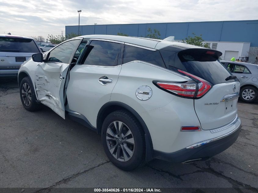 2017 NISSAN MURANO S/SL/SV/PLATINUM - 5N1AZ2MH1HN136119