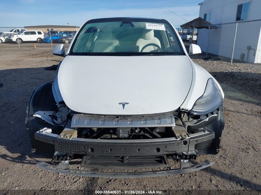 2021 TESLA MODEL Y LONG RANGE DUAL MOTOR ALL-WHEEL DRIVE - 5YJYGDEE3MF152274