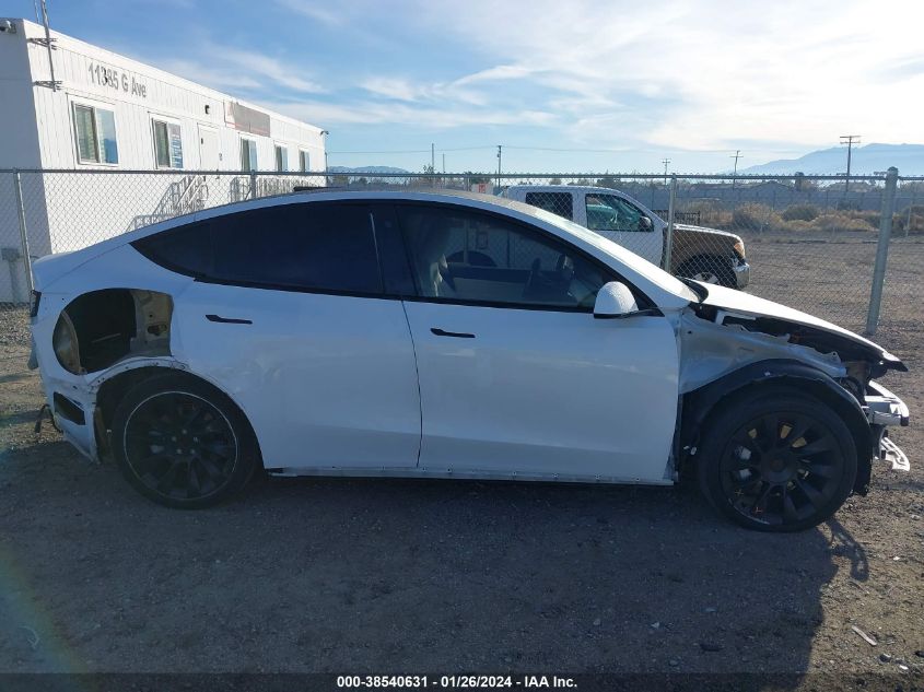 2021 TESLA MODEL Y LONG RANGE DUAL MOTOR ALL-WHEEL DRIVE - 5YJYGDEE3MF152274