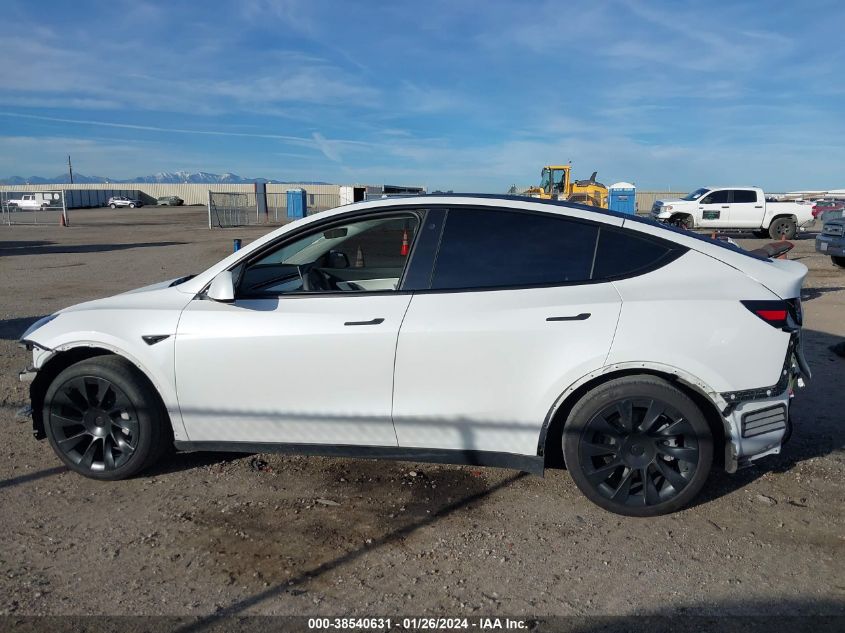 2021 TESLA MODEL Y LONG RANGE DUAL MOTOR ALL-WHEEL DRIVE - 5YJYGDEE3MF152274