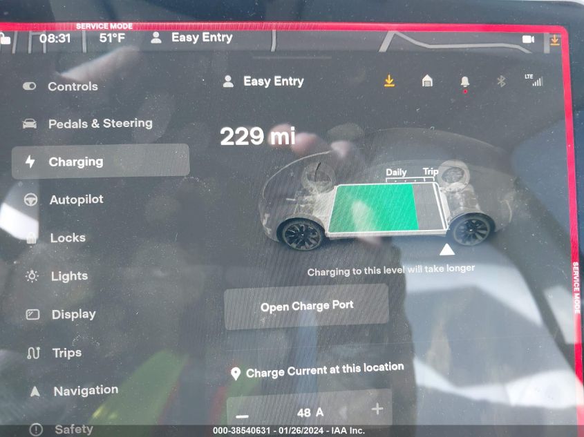 2021 TESLA MODEL Y LONG RANGE DUAL MOTOR ALL-WHEEL DRIVE - 5YJYGDEE3MF152274