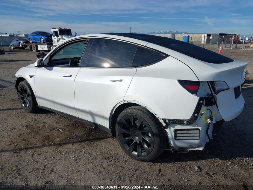 2021 TESLA MODEL Y LONG RANGE DUAL MOTOR ALL-WHEEL DRIVE - 5YJYGDEE3MF152274