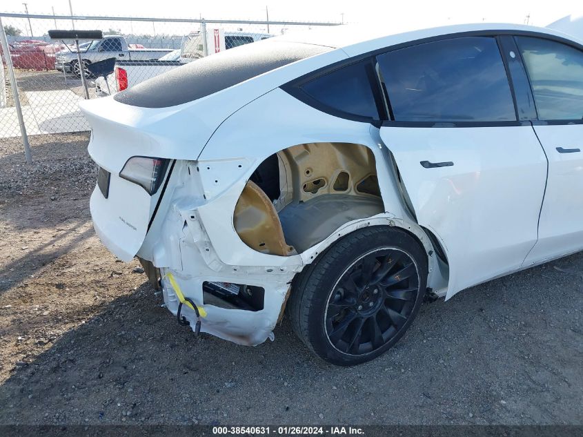 2021 TESLA MODEL Y LONG RANGE DUAL MOTOR ALL-WHEEL DRIVE - 5YJYGDEE3MF152274