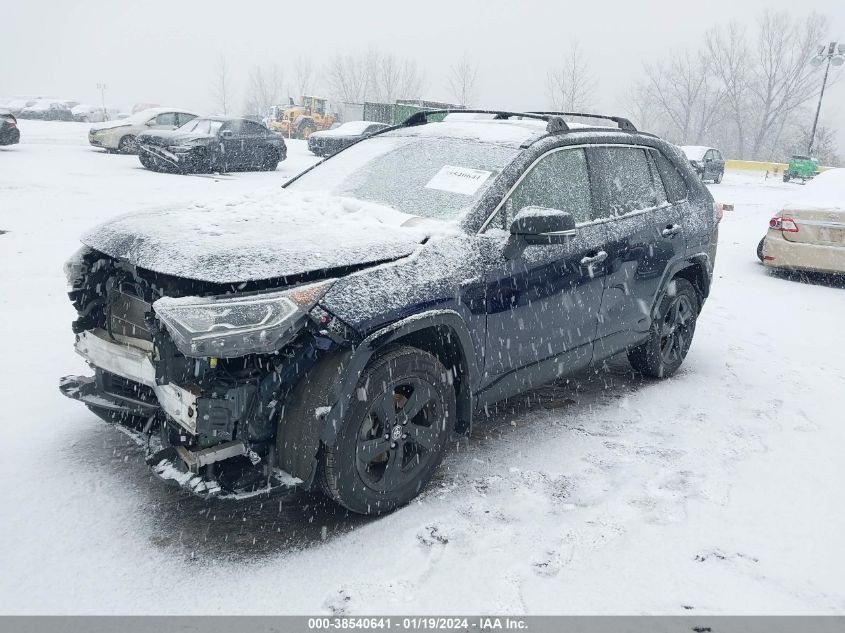 2020 TOYOTA RAV4 XSE HYBRID - JTMEWRFV9LJ043620