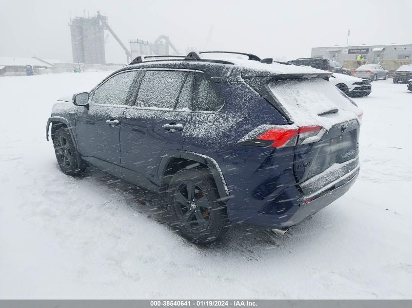 2020 TOYOTA RAV4 XSE HYBRID - JTMEWRFV9LJ043620