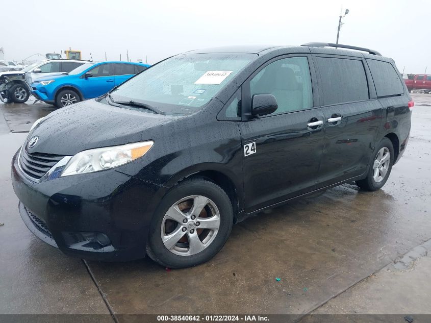 2014 TOYOTA SIENNA LE - 5TDKK3DC2ES416659