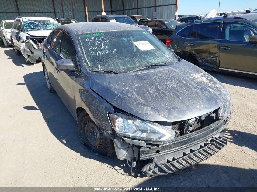2016 NISSAN SENTRA S/SV/SR/SL - 3N1AB7AP0GY315676