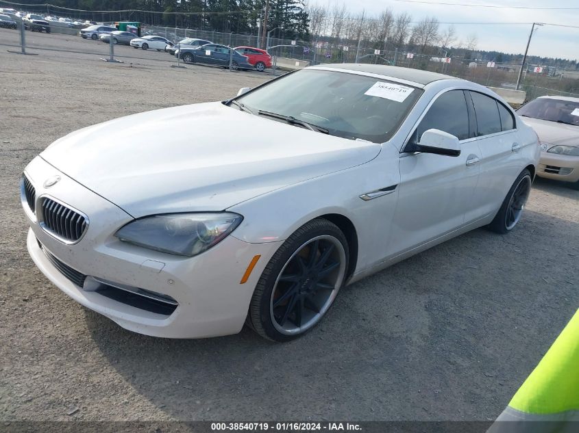 2013 BMW 640I GRAN COUPE - WBA6A0C5XDDZ04139