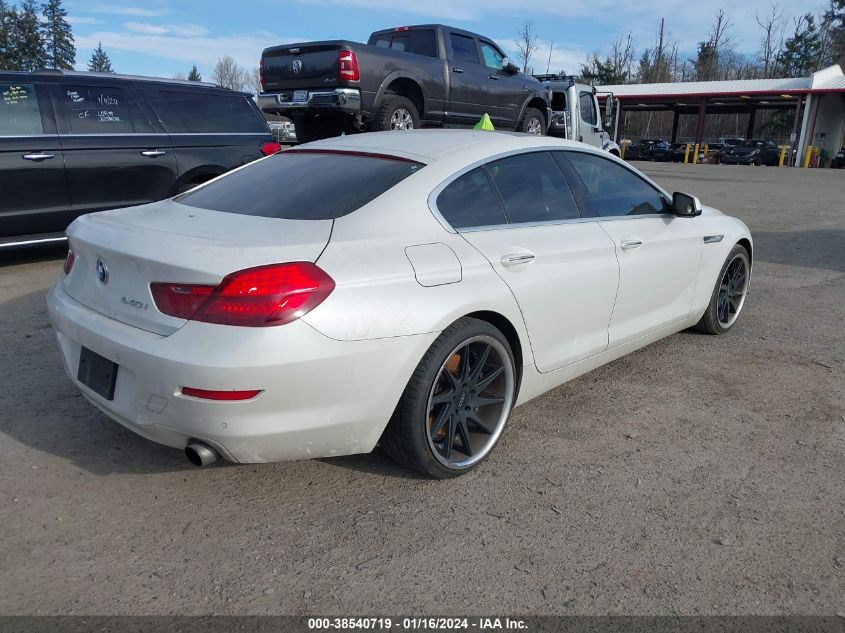 2013 BMW 640I GRAN COUPE - WBA6A0C5XDDZ04139