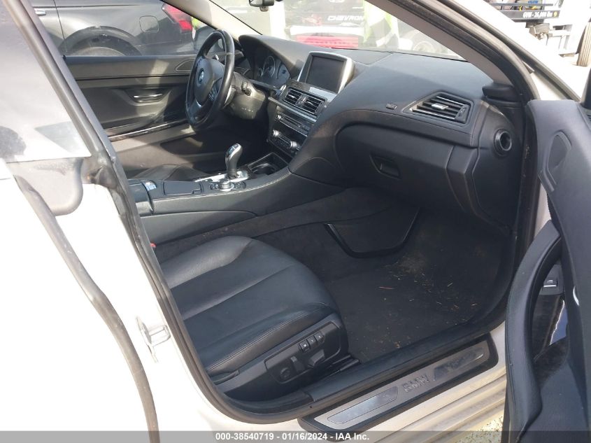 2013 BMW 640I GRAN COUPE - WBA6A0C5XDDZ04139