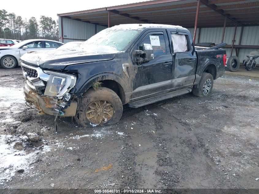 2022 FORD F-150 KING RANCH - 1FTFW1E85NFA88836