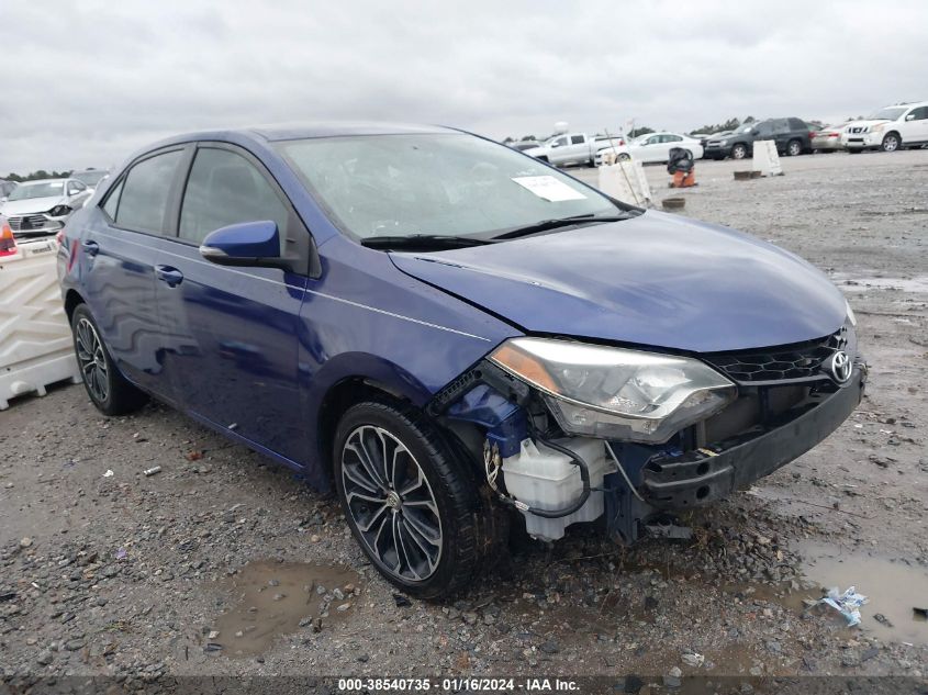 2015 TOYOTA COROLLA S PLUS - 2T1BURHE0FC266747