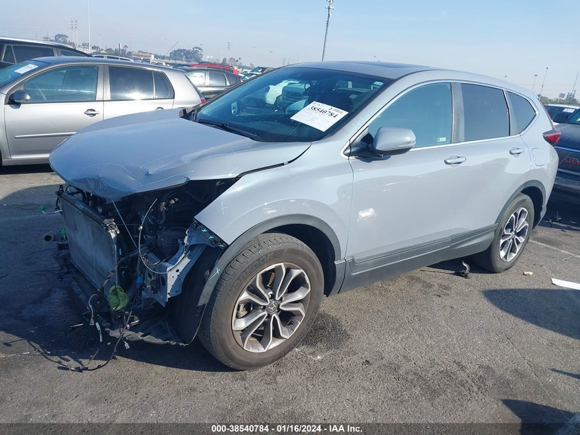 VIN 2HKRW2H83MH668993 2021 HONDA CR-V EXL
