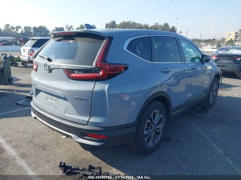 VIN 2HKRW2H83MH668993 2021 HONDA CR-V EXL