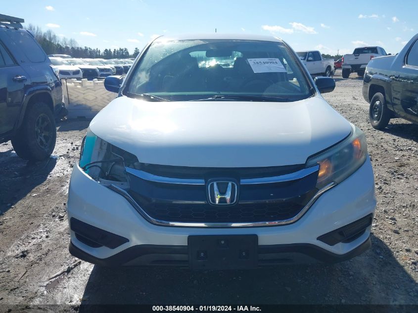2015 HONDA CR-V LX 5J6RM4H38FL115772