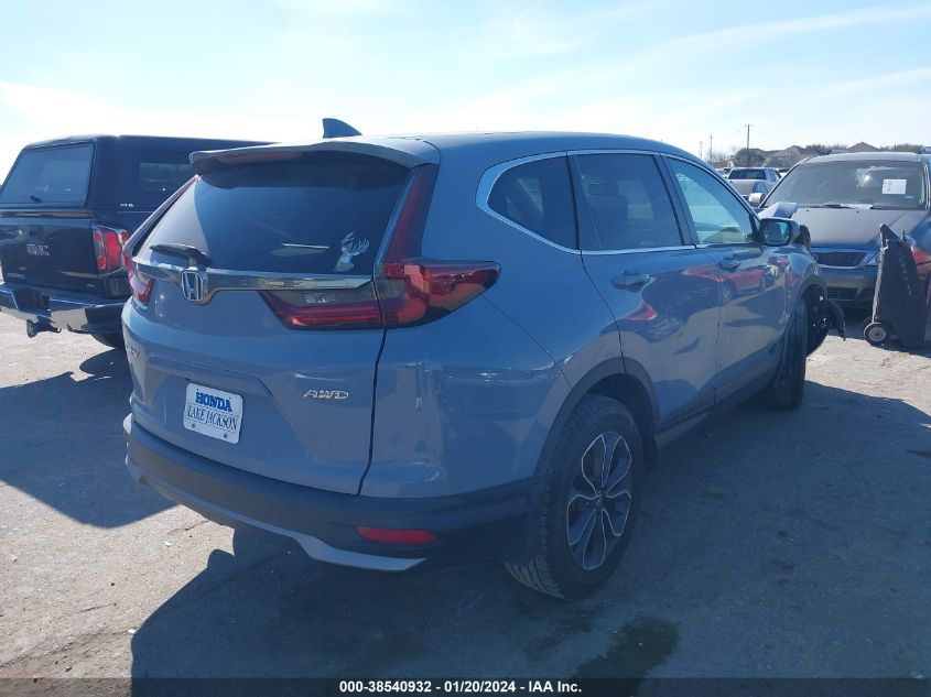 2022 HONDA CR-V EXL - 5J6RW2H84NA006813